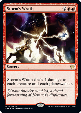 Storm's Wrath (Theros Beyond Death) Near Mint