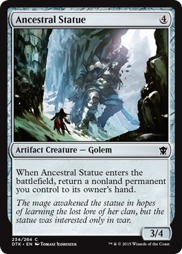 Ancestral Statue (Dragons of Tarkir) Near Mint