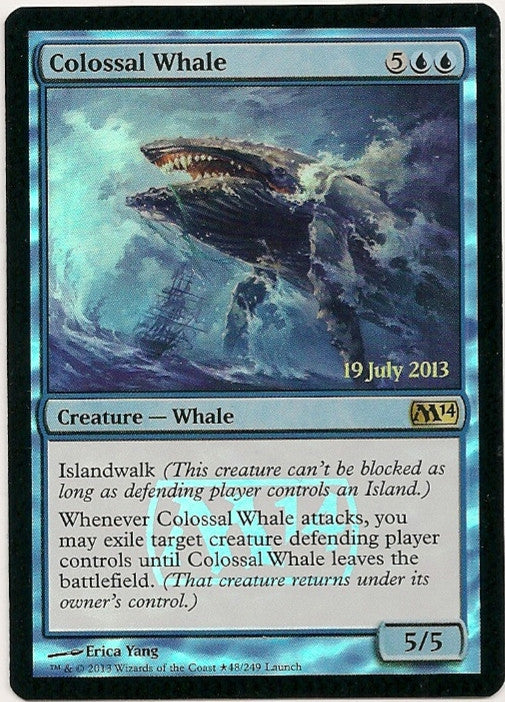 Colossal Whale (Release Day) (Promotional Cards) Near Mint Foil