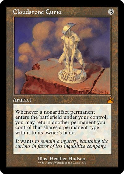 Cloudstone Curio (Retro Frame) (Ravnica Remastered) Near Mint