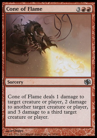 Cone of Flame (Duel Decks: Jace vs Chandra) Near Mint Japanese