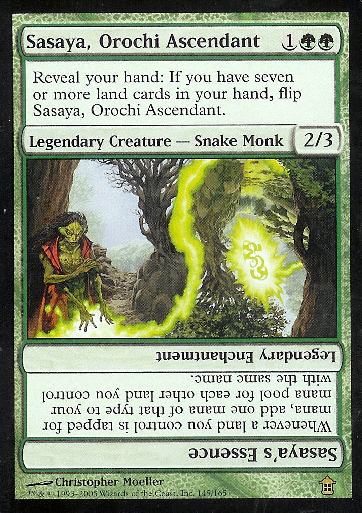 Sasaya, Orochi Ascendant (Saviors of Kamigawa) Near Mint Foil