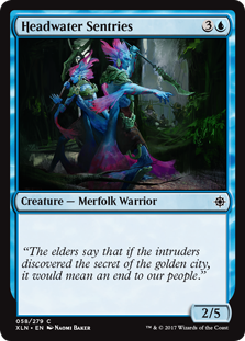 Headwater Sentries (Ixalan) Near Mint