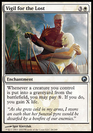 Vigil for the Lost (Scars of Mirrodin) Near Mint Foil