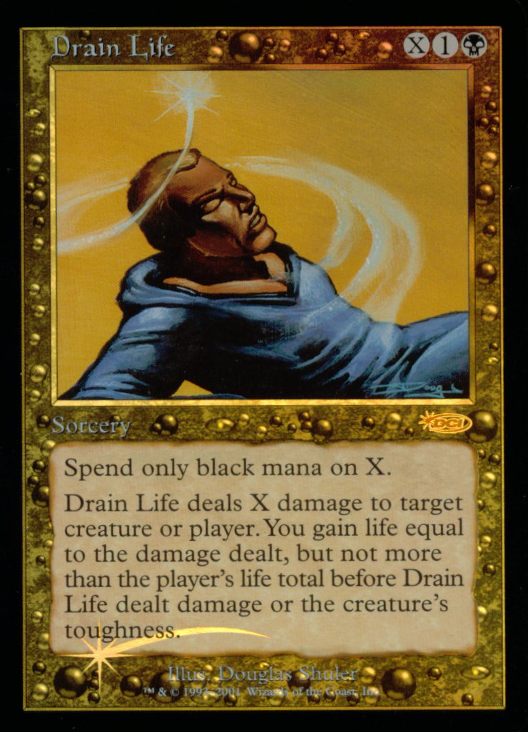 Drain Life (DCI) (Promotional Cards) Near Mint Foil