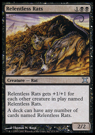 Relentless Rats (10th Edition) Near Mint