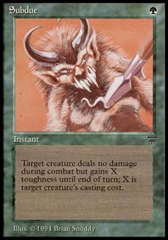 Subdue (Legends) Near Mint Italian