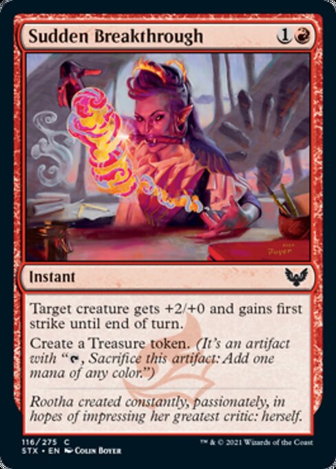 Sudden Breakthrough (Strixhaven) Near Mint