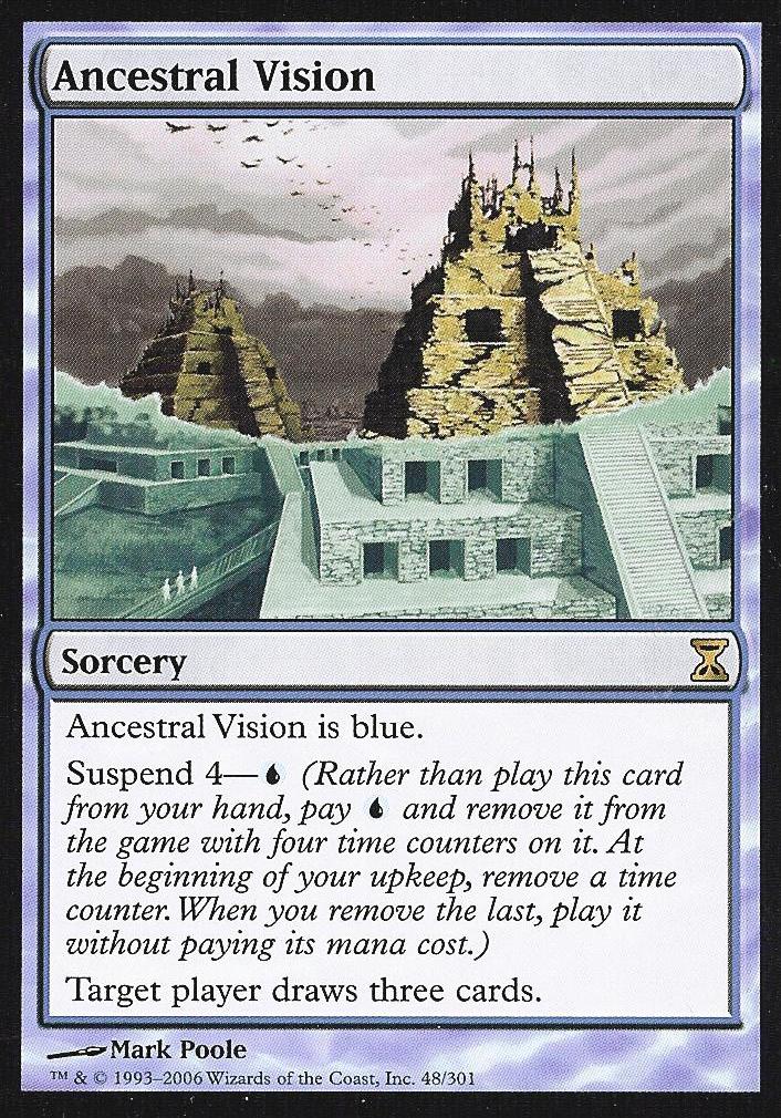 Ancestral Vision (Time Spiral) Near Mint Foil