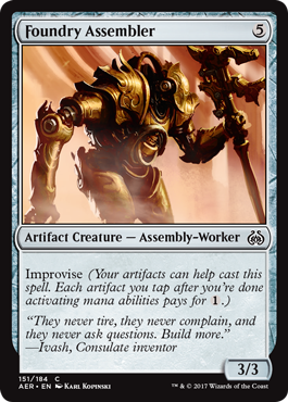 Foundry Assembler (Aether Revolt) Near Mint Foil