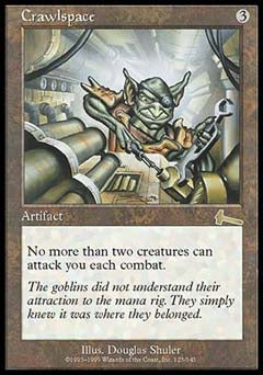Crawlspace (Urza's Legacy) Near Mint Foil