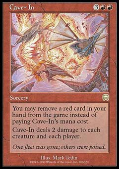 Cave-In (Mercadian Masques) Light Play