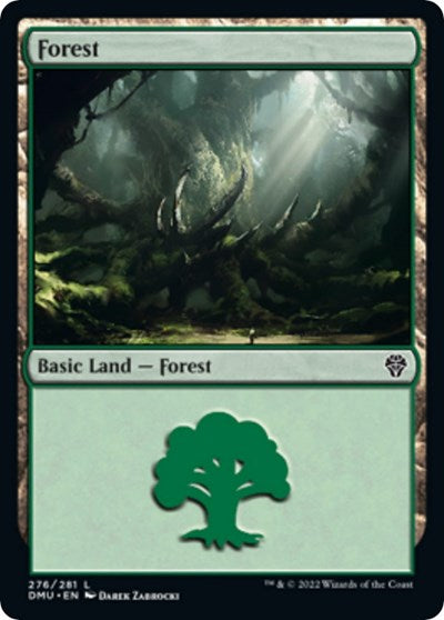Forest (276) (Dominaria United) Near Mint Foil