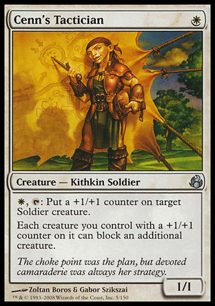 Cenn's Tactician (Morningtide) Near Mint Japanese