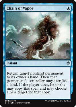 Chain of Vapor (Commander 2016 Edition) Near Mint