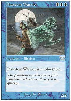 Phantom Warrior (Classic 6th Edition) Light Play
