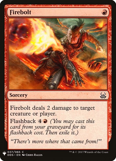 Firebolt (Mystery Booster) Near Mint