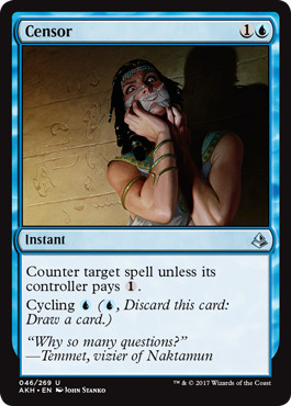 Censor (Amonkhet) Near Mint Foil