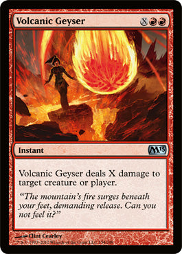 Volcanic Geyser (Magic 2013 Core Set) Near Mint Foil
