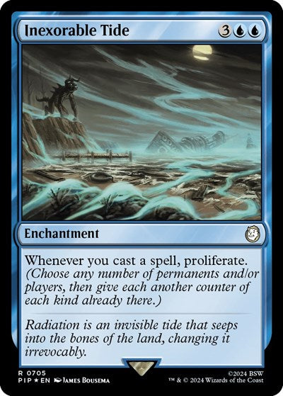 Inexorable Tide (Surge Foil) (Universes Beyond: Fallout) Near Mint