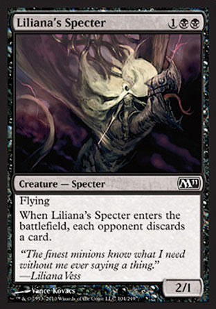 Liliana's Specter (Magic 2011 Core Set) Near Mint Foil