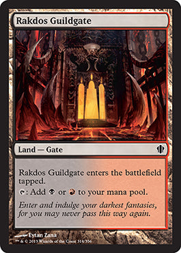 Rakdos Guildgate (Commander 2013 Edition) Near Mint