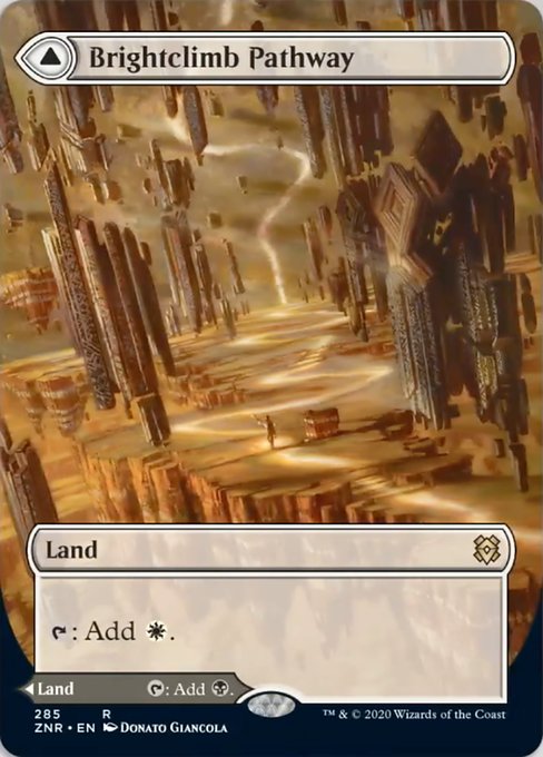 Brightclimb Pathway / Grimclimb Pathway (Borderless) (Zendikar Rising) Near Mint