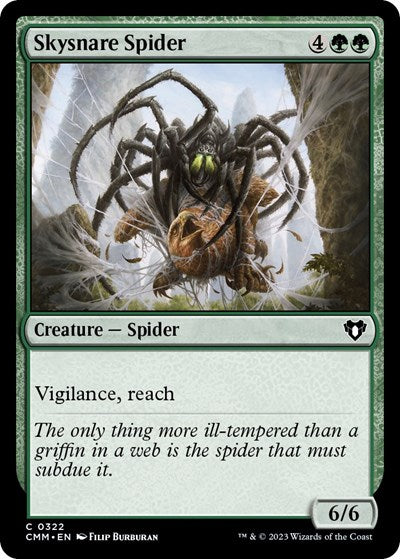 Skysnare Spider (Commander Masters) Near Mint