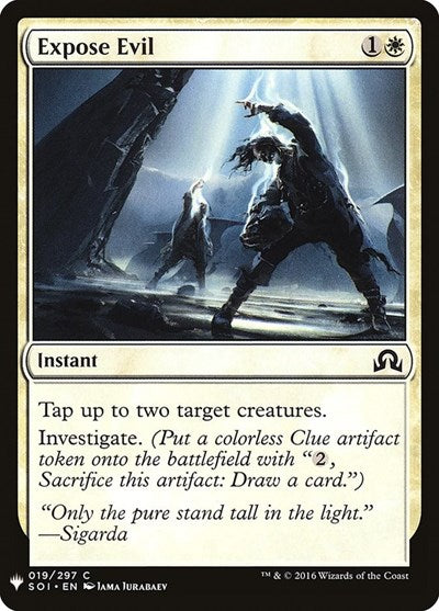 Expose Evil (Mystery Booster) Near Mint