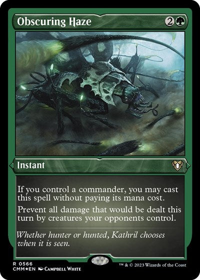 Obscuring Haze (Foil Etched) (Commander Masters) Near Mint