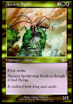Ancient Spider (Planeshift) Near Mint Chinese