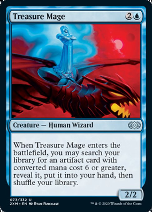 Treasure Mage (Double Masters) Near Mint Foil
