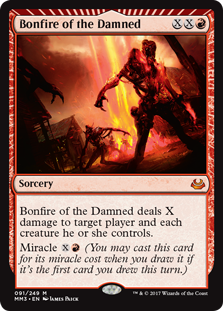 Bonfire of the Damned (Modern Masters 2017) Near Mint