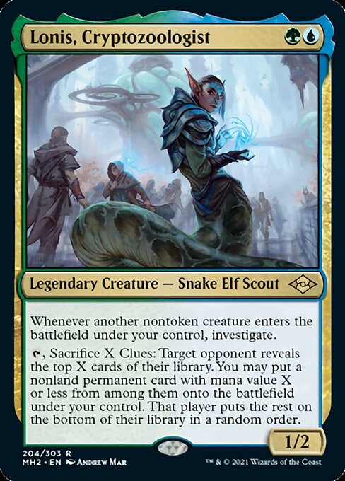 Lonis, Cryptozoologist (Modern Horizons 2) Near Mint