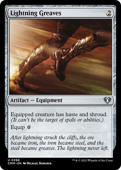 Lightning Greaves (Commander Masters) Near Mint