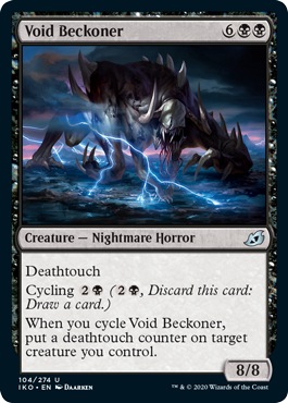 Void Beckoner (Ikoria: Lair of Behemoths) Near Mint Foil