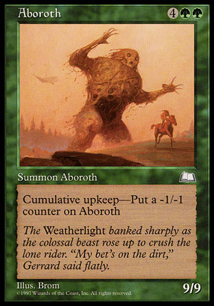 Aboroth (Weatherlight) Light Play