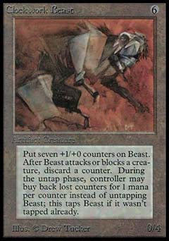 Clockwork Beast (Beta) Near Mint