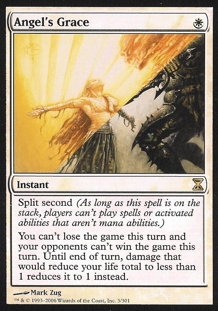 Angel's Grace (Time Spiral) Near Mint Foil