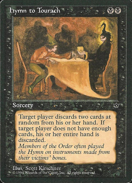 Hymn to Tourach (3) (Fallen Empires) Near Mint