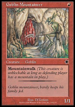 Goblin Mountaineer (Starter 1999) Near Mint