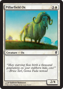 Pillarfield Ox (Conspiracy) Near Mint