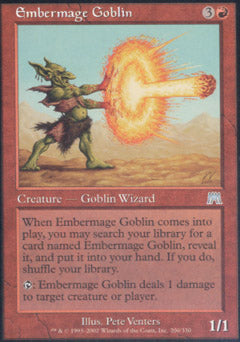Embermage Goblin (Onslaught) Near Mint