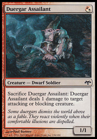 Duergar Assailant (Eventide) Near Mint Foil