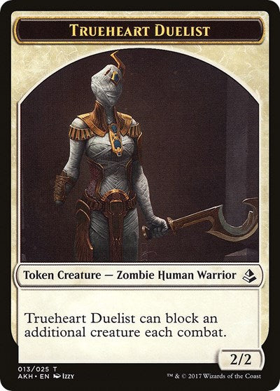 Trueheart Duelist / Snake Double-Sided Token (Amonkhet) Near Mint