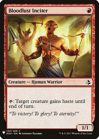 Bloodlust Inciter (Mystery Booster) Near Mint