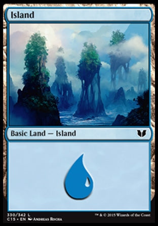 Island 4 (Commander 2015) Near Mint