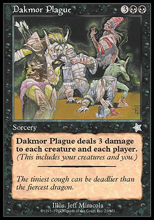 Dakmor Plague (Starter 1999) Near Mint