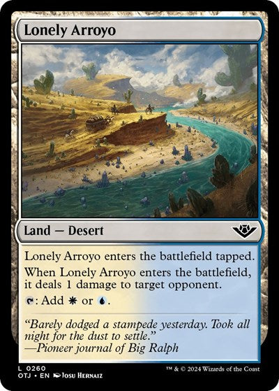 Lonely Arroyo (Outlaws of Thunder Junction) Near Mint