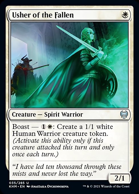 Usher of the Fallen (Kaldheim) Near Mint Foil